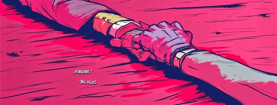 ... Forever. batman, batman the deal, daniel bayliss, gerardo preciado, moonhead batman, graphic novel batman, batman and joker, batman e coringa,