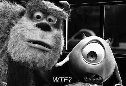 wtf?, wtf, what tha fuck?, que porra é essa?, como assim?, como?, dúvida, monstro s.a