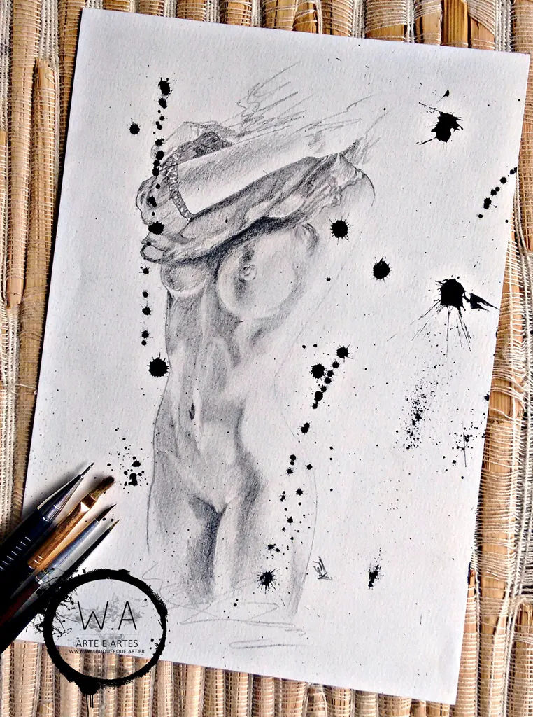 art, drawing, painting, pintura aquarela, aquarela, como usar aquarela, como pintar com aquarela, realismo preto e cinza, realismo com grafite, como desenhar realismo, desenho realista, desenhos realistas, desenho de corpo, desenhos de corpos, desenhos de nu artístico, nu artístico, desenho de rosto, grafite, desenho com grafite, arte, pintura,