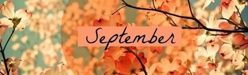 weheartit, imagem, september, setembro, hello september, hello setembro, imagem com flores, flores