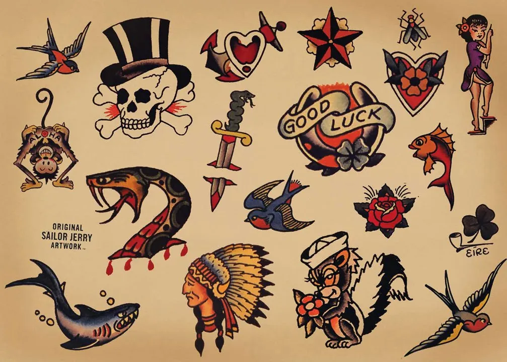 tatuagem, old school tattoo, tattoo old school, tattoo, tattoo artist, old school tattoo artist, sailor jerry, sailor jerry tattoo,