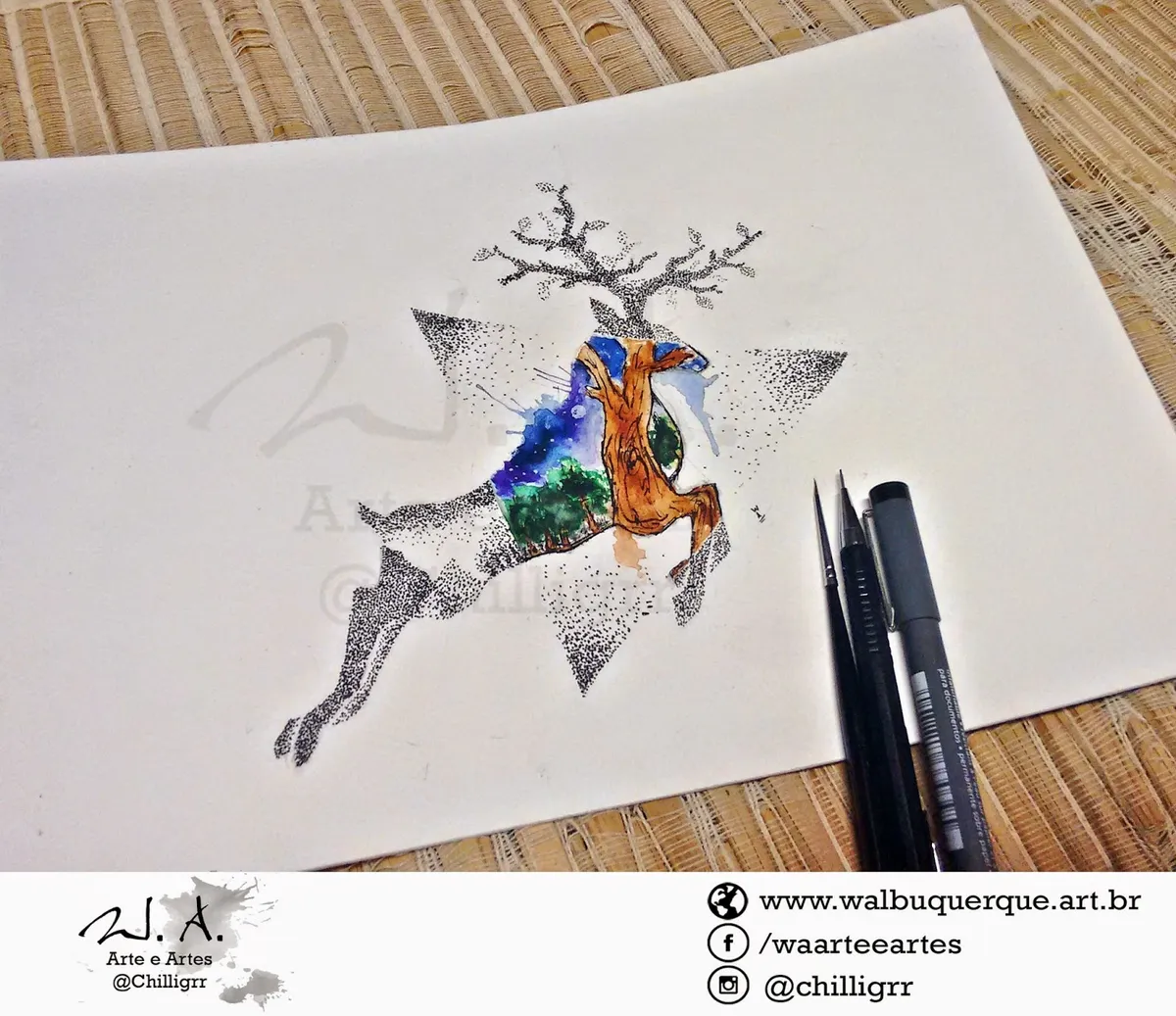 dotwork, watercolor, watercolor tattoo, tatuagem aquarela, tattoo watercolor, tatuagem de aquarela, pontilhismo, black work, dotwork tattoo, black work tattoo