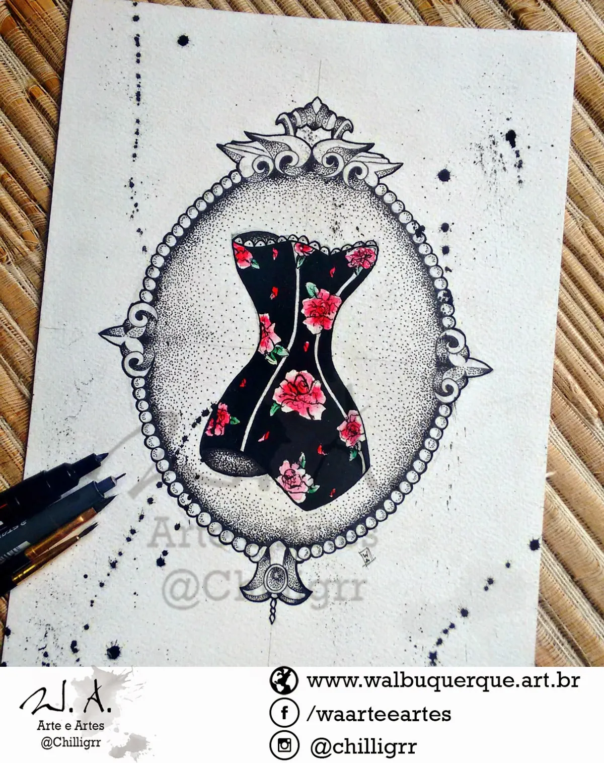 dotwork, watercolor, watercolor tattoo, tatuagem aquarela, tattoo watercolor, tatuagem de aquarela, pontilhismo, black work, dotwork tattoo, black work tattoo